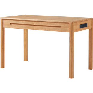 林氏家居全实木书桌儿童学习桌子学生家用电脑桌梳妆台林氏木业