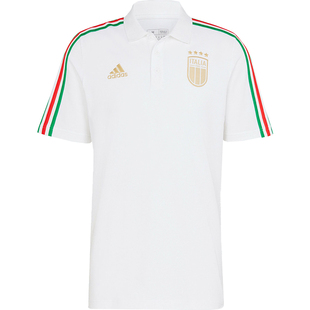 Adidas/阿迪达斯正品意大利队男士足球运动短袖POLO衫IU2106