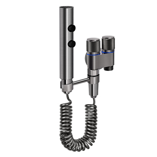 高压马桶冲洗喷枪伴侣一进二出全铜角阀家用厕所妇洗喷头增压水管