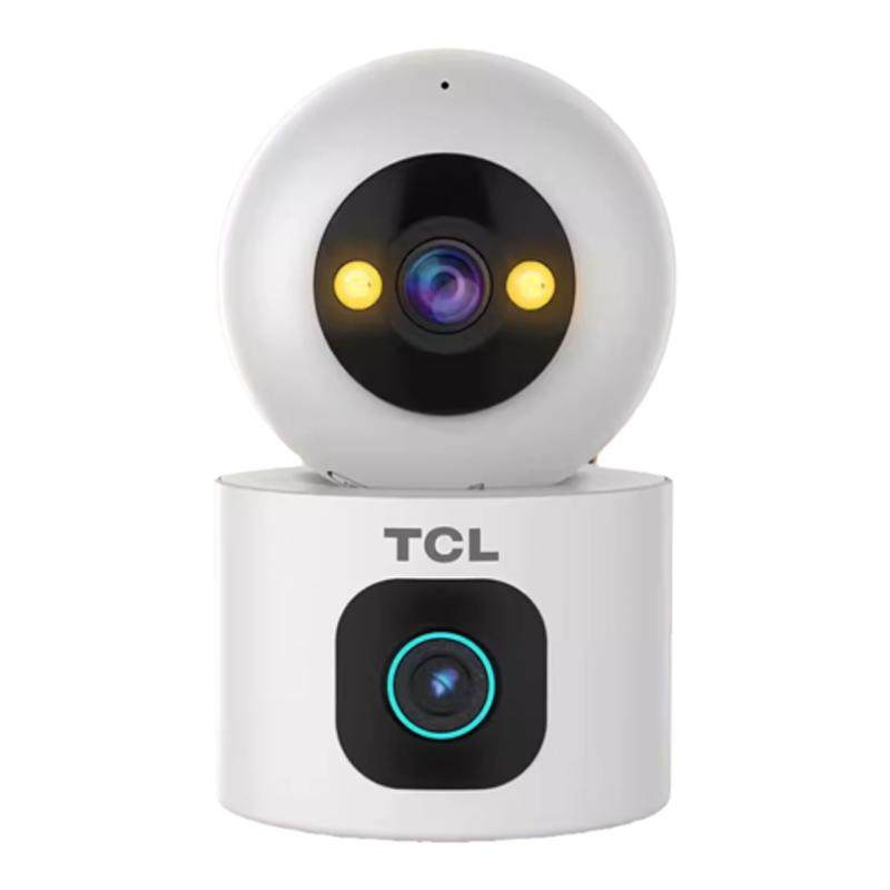 TCL无线摄像头室内家用手机远程监控器360度带语音夜视高清摄影头