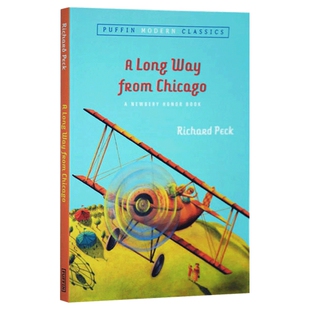 英文原版 A Long Way From Chicago Puffin Modern Classics 远离芝加哥的地方 英文版儿童图书