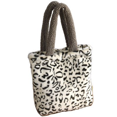 布奏原创手提毛绒包包上班手拎包