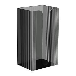 纸巾盒壁挂式免打孔家用面巾纸洗脸巾收纳盒卫生间抽纸厨房倒挂盒