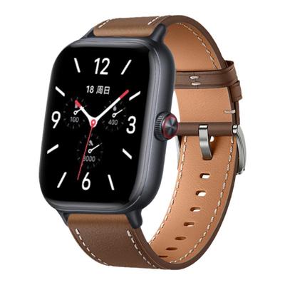 适用于vivowatchgt表带iqoowatchgt新款真皮腕带智能运动手表爱马款皮革替换带VIVO手表GT男女时尚舒适配件