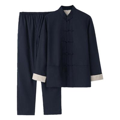 国潮长袖复古风痞帅外套中式唐装