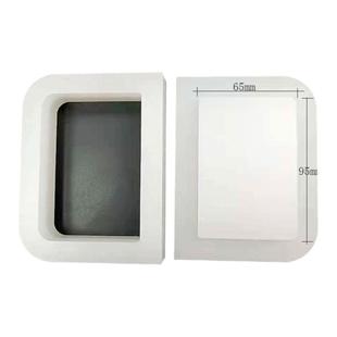 diy手工皮具工具植鞣牛皮革定型名片夹盒塑形模具亚克力版型图纸