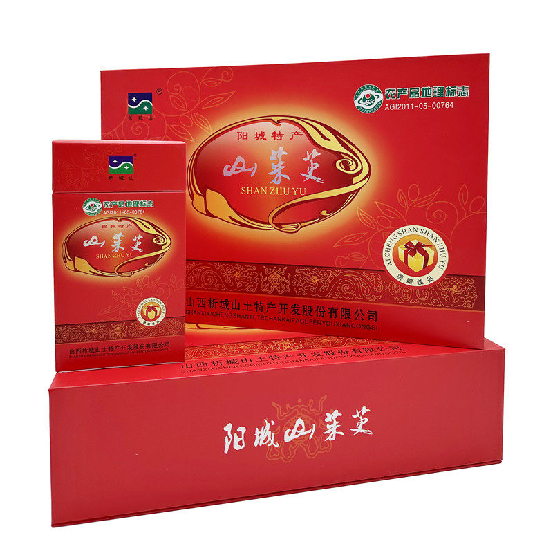 山西茱萸茶析城山礼盒装山茱萸肉
