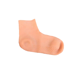 全脚保湿防开裂硅胶袜男女护脚套防足后跟干裂保护套脚膜套沙滩袜