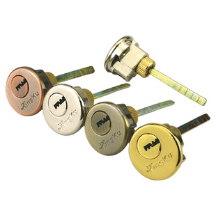 KINGKU劲固锁芯 呆锁闭锁通道锁芯带尾巴门锁AOMEIDI锁头偏心锁芯