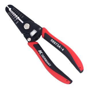 德国K牌进口剥线钳多功能剪线拨线钳 电缆剥皮器剥皮钳子电工工具