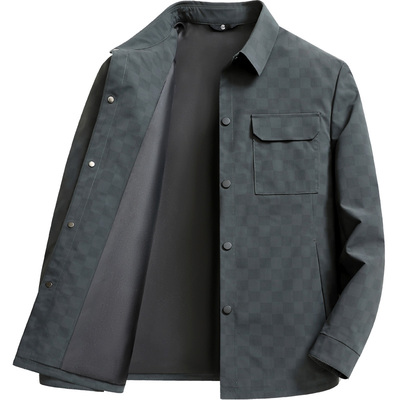 雪中飞短款显高瘦中青年百搭夹克