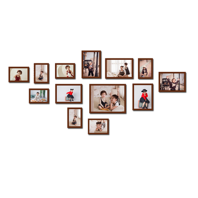 卧室宝宝客厅免打孔悬挂照片墙