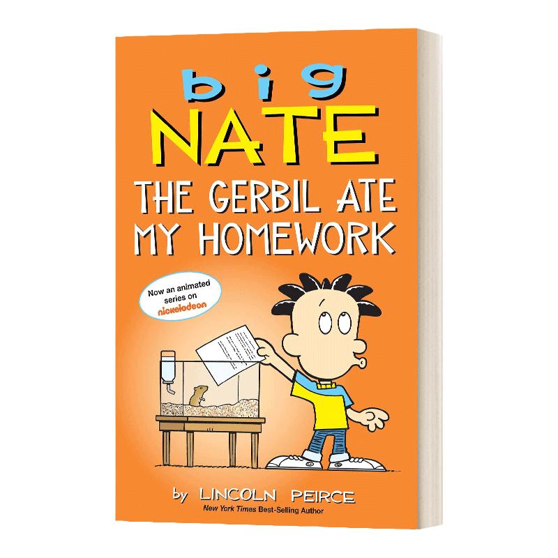 Big Nate The Gerbil Ate My Homework 大内特系列23 彩漫画小说