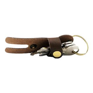 没有名字手作包手工钥匙扣男疯马皮锁匙挂件女人形情人节礼物通用