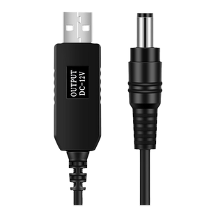 烽火5gcpe路由器USB升压线5V转9V12V1A充电宝接QC12V1.5A线适用于路由器机顶盒移动联通电信华为中性TP等路由