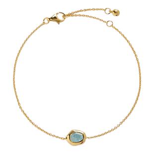 Monica Vinader莫妮卡Odyssey流光手链海蓝宝手串女春日设计复古