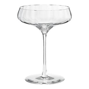 Georg Jensen 乔治杰生 王子 蝶形鸡尾酒杯玻璃高脚杯两只装