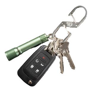 niteize奈爱Z型扣迷你8字扣户外登山扣不锈钢挂扣快挂扣edc钥匙扣