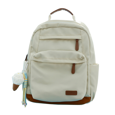 大学生通勤双肩包女中号旅游背包