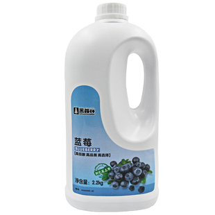 鲜活浓缩果汁 黑森林蓝莓汁 2.2kg 浓缩饮料果汁1:9高倍果汁蓝莓