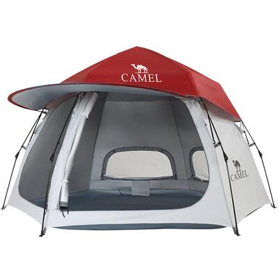 骆驼户外精致露营帽子帐篷