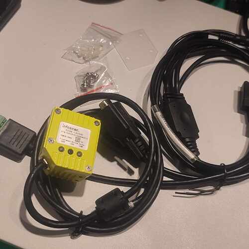 溢价-infoscan FS36-1205HS固定式条码扫描器，带