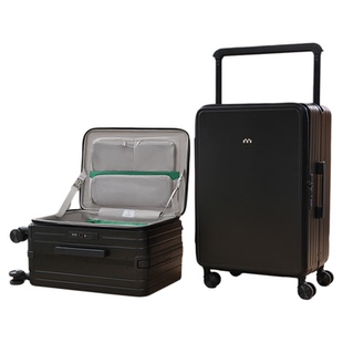 侧开盖深仓行李箱28寸大容量中置宽拉杆箱2026新款20寸登机旅行箱