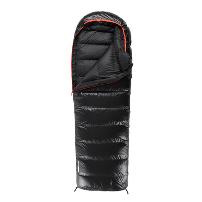 黑冰羽绒睡袋超轻保暖便携