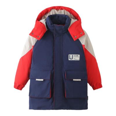 儿童羽绒服中长款活面可拆卸加厚