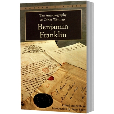 正版 富兰克林自传 英文原版书 The Autobiography benjamin franklin 全英文版 本杰明  进口英语书籍