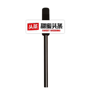 仿真话筒kt板创意道具