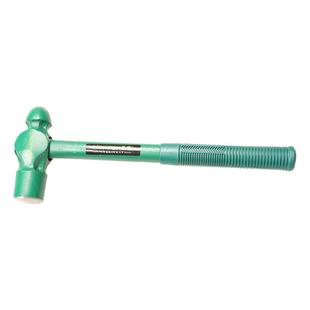 豪森新品钢管柄圆头锤1p钳工锤多功能铁锤木工榔头1.5P 2P 2.5P