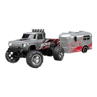 大脚怪合金迷你遥控车越野汽车桌面rc小型男孩玩具儿童四驱黑科技