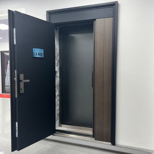 家用防盗门入户门甲级进户门室外农村大门子母加高智能锁内开单门