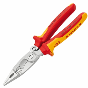 德国原装凯尼派克KNIPEX多功能绝缘电工装配钳1396200/13 96 200