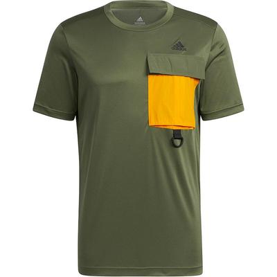 Adidas/阿迪达斯正品夏新款运动休闲男子透气短袖T恤 H13779