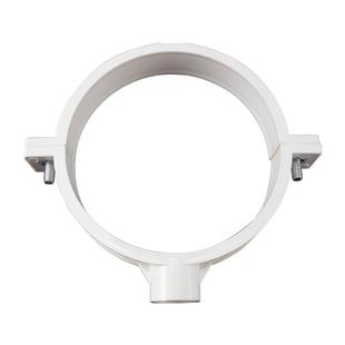 PVC110管卡50双用吊卡75下水管卡子墙上房楼顶抱箍排水管固定卡扣