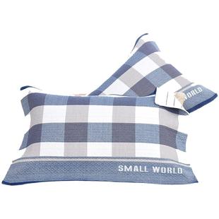 枕巾2025新款一对装52×78cm老粗布男生可固定加大加厚