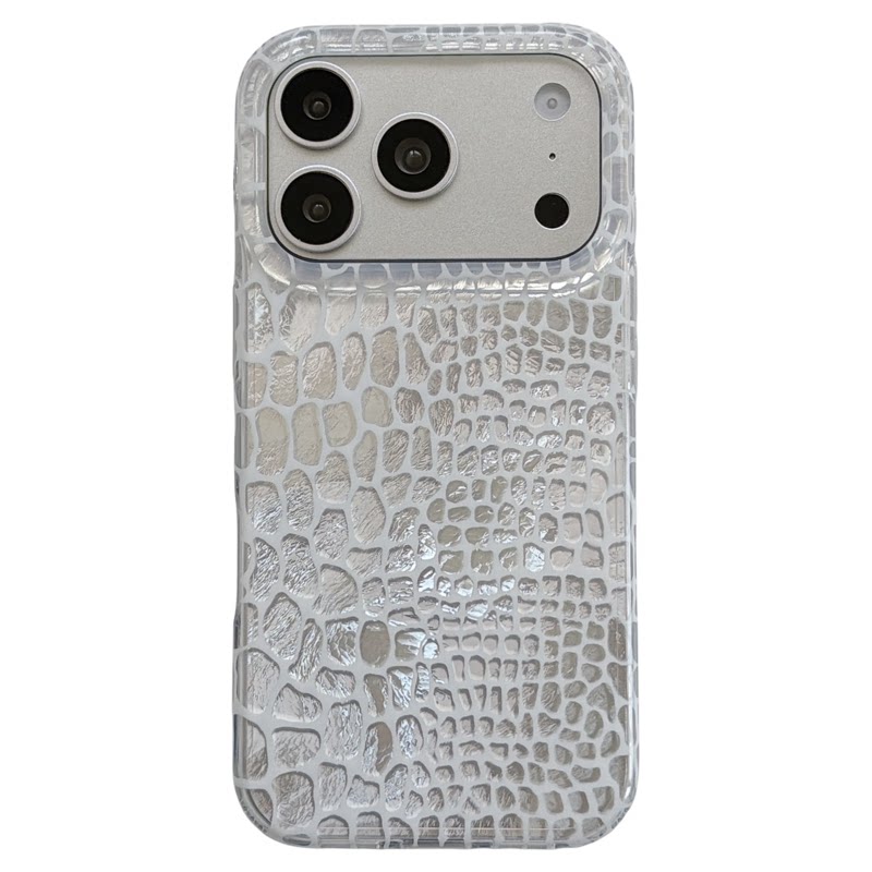 jze 韩系时髦个性蛇皮纹适用苹果17ProMax手机壳双层iphone16pro新款17女款15pro小众高级感14全包防摔手机套