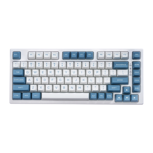 Keycool/凯酷Y75三模机械键盘RGB下灯位多层消音热插拔客制化套件