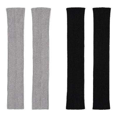 雪地靴袜套女羊毛过膝腿套