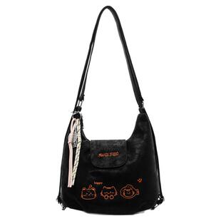 多功能斜挎包包女式2025新款双肩包高级感单肩包大容量托特包背包