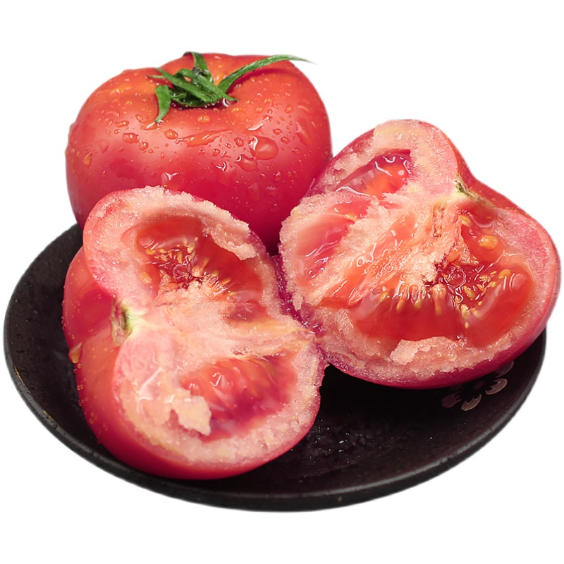 正宗山东自然熟沙瓤普罗旺斯西红柿5斤新鲜生吃水果露天大番茄9