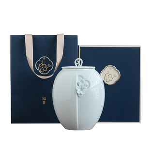 高档茶叶罐包装盒空礼盒装空盒子礼品盒通用订制红白绿茶单罐大号