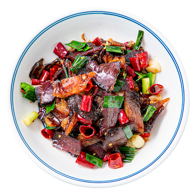 林结巴腊三宝腊牛肉腊鲢鱼腊味