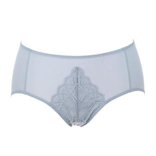 古今内衣女全棉底裆舒适不勒透气清爽高弹力蕾丝中腰三角裤