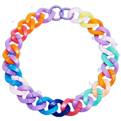 MYTIMELAB摩太潮玩多巴胺链条书包挂件背带时尚配饰包包链亚克力