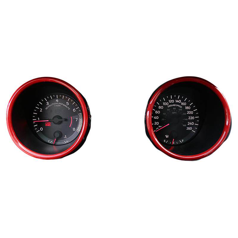 适用于15年后福特野马内饰改装mustang中控台仪表盘饰圈装饰配件