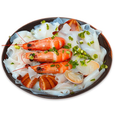 福建特产锅边糊1000g早餐方便