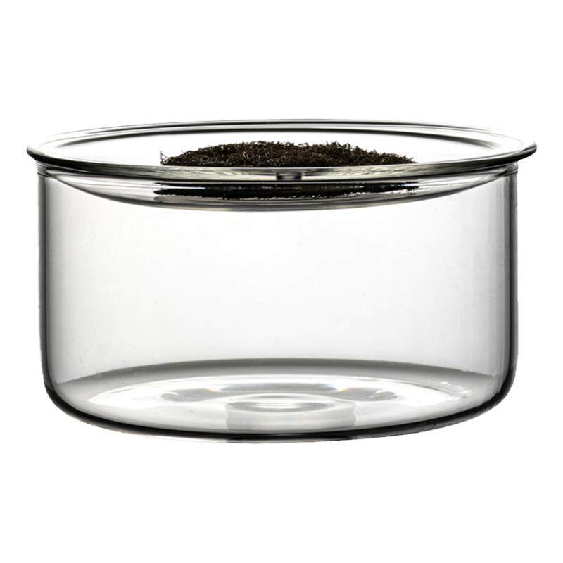优质玻璃壶承建水｜茶壶托加厚耐高温茶水盂双层茶渣桶干泡茶具